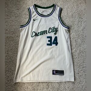 2021 Bucks City Edition “Cream City” Jersey with Finals Patch